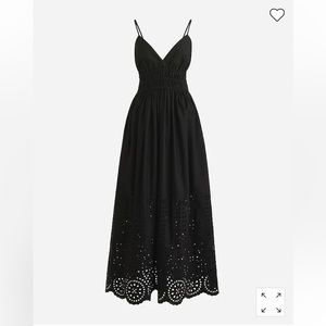 J.Crew V Neck Smocked Waist Dress